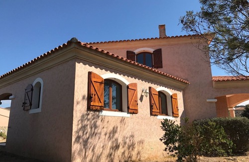 Marine de Saint Ambroggio Villa | Quiet villa 3 bedrooms SAN AMBROGGIO - piscine- sea view and mountain view