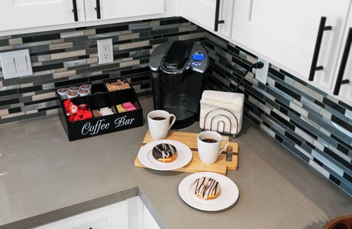 Desert Hot Springs House | Relax & Work Retreat W/Coffee Bar, Electric Fireplace, Blackout Curtains, & More