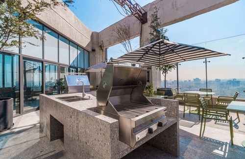Miguel Hidalgo Apartment | Relaxing Studio with Pool and BBQ Area