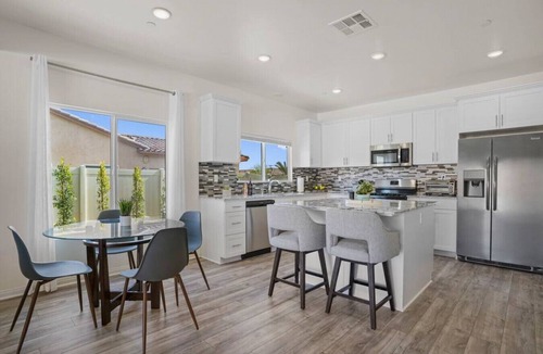 Desert Hot Springs House | Rolling Hills: Luxury Home, Heated Pool, Mtn Views