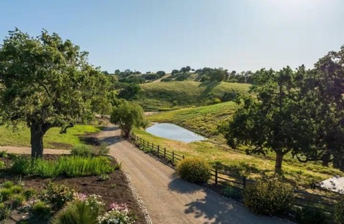 Ballard House | Rolling Ranch: 10-Acre Estate with Pool, Spa, Entertaining Barn & Vineyard Views