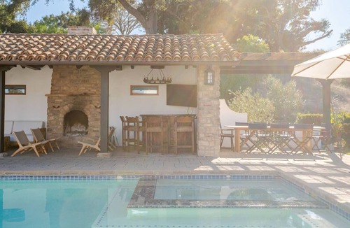 Ballard House | Rolling Ranch: 10-Acre Estate with Pool, Spa, Entertaining Barn & Vineyard Views