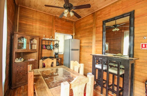 La Veleta Cabin | Romantic spacious cabin with large balcony overlooking pool. Great location!