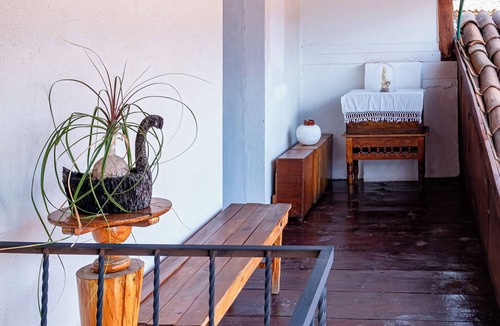 Centro Apartment | Rustic Room in Casona San Miguel Historic Center of Patzcuaro