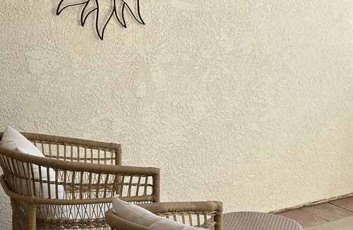 Desert Hot Springs House | Sage & Stone Retreat is located in Mission Lake Country Club golf course.