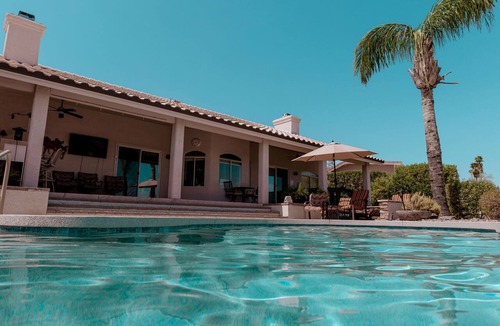 Fountain Hills House | Scottsdale Area Resort Oasis - Heated Pool, Spa, Putting Green & Panoramic Views
