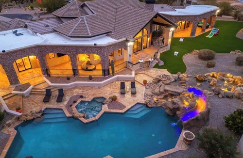Pinnacle Peak Heights House | Scottsdale Diamond Mtn Oasis+Waterslide+Pickleball