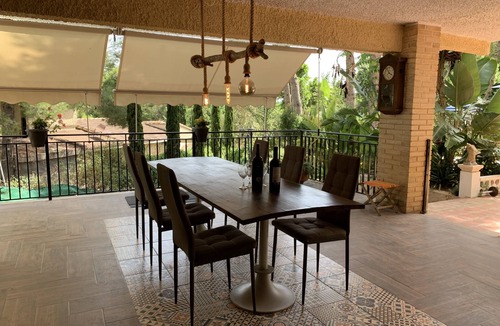 Montserrat Villa | Shared Villa with pool and spectacular views to Valencia and the Sea.