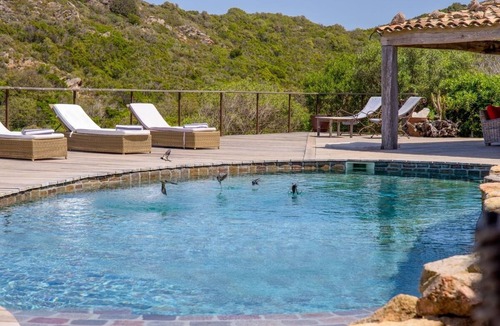 Bonifacio House | Sheepfold 10 people, heated pool, sea view