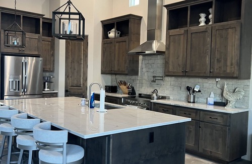 Desert Hills House | Snowbirds delight! Spectacular/new, custom home with heated pool & spa