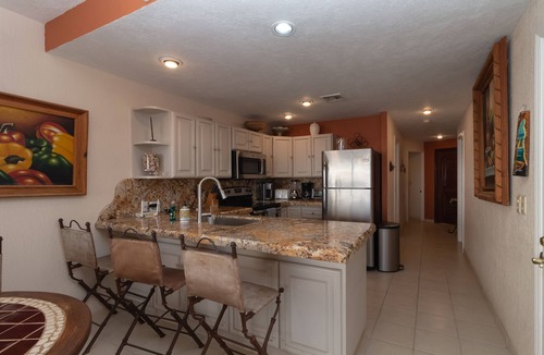 Sandy Beach Condo | Sonoran Spa E703 - 2 BR Next to the Pool, High Speed Wi-Fi - Beachfront Upper Floor Luxury Condo
