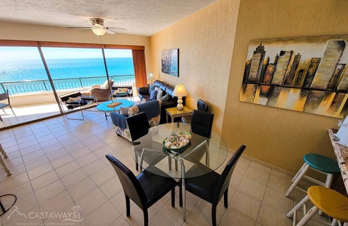 Sandy Beach Condo | Sonoran Spa E704 - 2 BR Next to the Pool, High Speed Wi-Fi - Beachfront Upper Floor Luxury Condo