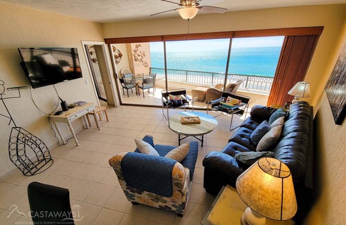 Sandy Beach Condo | Sonoran Spa E704 - 2 BR Next to the Pool, High Speed Wi-Fi - Beachfront Upper Floor Luxury Condo