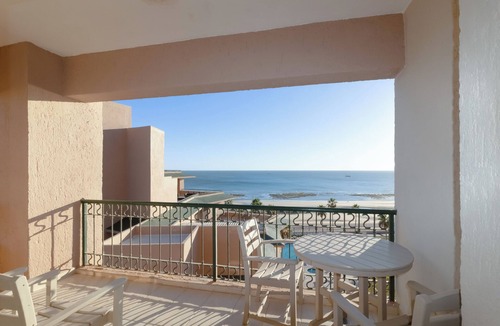 Sandy Beach Condo | Sonoran Spa N701 - 1 BR Next to the Pool, High Speed Wi-Fi - Beachfront Upper Floor Luxury Condo