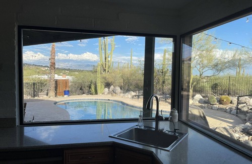 Coronado Foothills Estates House | Spacious 4-Bedroom Desert Oasis: Pool Views Fire-pit Dog Friendly