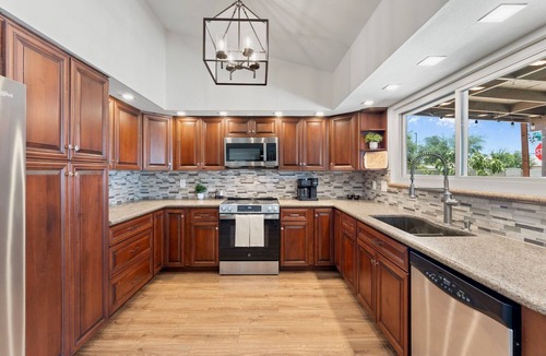 Gilbert House | Spacious 4-bedroom house in tranquil Gilbert with game room and heated pool!