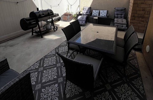 Guasti House | Spacious 4-bedroom house in quaint Ontario with cool AC