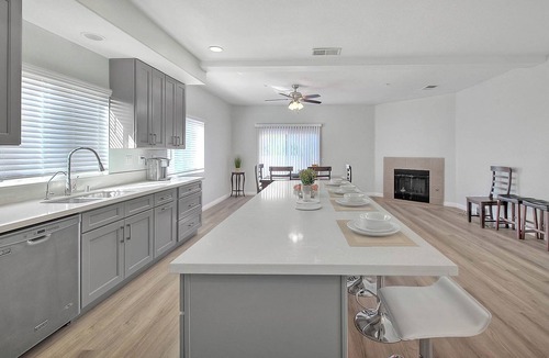 Los Serranos House | Spacious 4BR Family Home with Large Kitchen & Ample Parking Near Ontario Airport