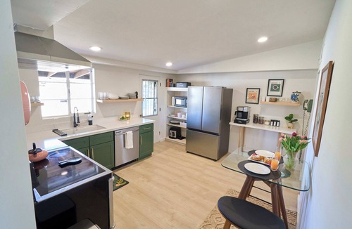 Colonia Del Valle House | Spacious Living Fully Stocked Kitchen Private Yard Pets Welcome 12 min to DT