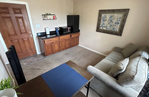 Mission House | Spacious, private guest suite. Accommodates 4!