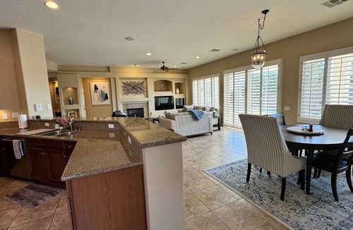 Corte Bella House | Spacious ranch style home w pool and spa in gated Corte Bella Country Club.