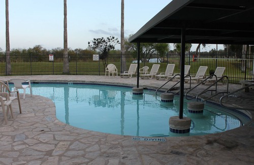 Brownsville House | Spacious RV lot for your travel trailer in gated over 55 golf resort