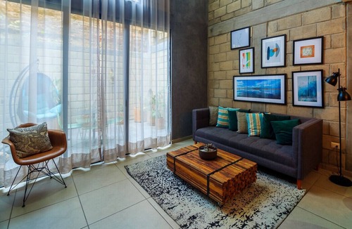 Downtown Guadalajara Apartment | Spacious Stylish Loft w/Gym & Coworking | 1 BD | Tribu Colón