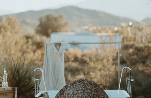 Morongo Valley Apartment | Star Tower on Animal & Art Sanctuary Near Joshua Tree