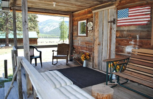 Libby Cabin | Stay at the Ol' Bock Place. Ability to work remotely.