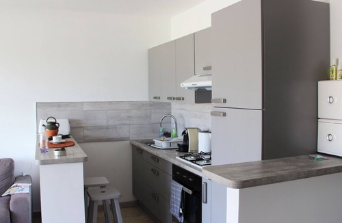 Spelunca-Liamone Apartment | Studio with separate bedroom. Terrace sea view. Bay of Sagone