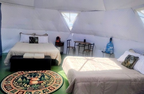 Plains Cabin | Stunning Off-Grid Dome with Spectacular Views for a Unique Glamping Getaway in Montana