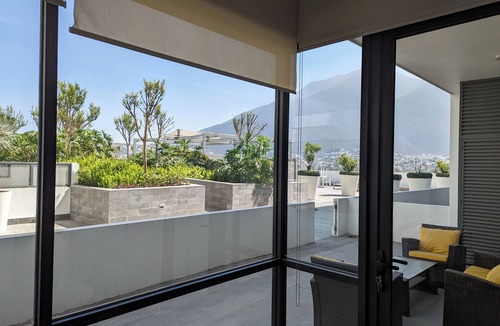 Monterrey Apartment | Stunning views of Landmark Cerro de La Silla. Pool & Gym