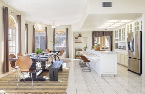 Yucca Valley House | Summit House Joshua Tree - Iconic Mountain Estate with Spa, Ping-Pong, Fire Pit