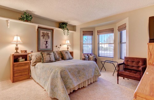 Cottonwood House | Sun Lakes Resort , 3 Bed, 3 Bath in Cottonwood CC. Back patio on the golf course