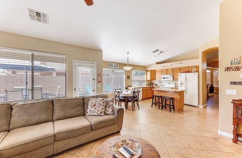 Maricopa House | Sunny Maricopa Getaway w/Private Pool + Fire Pit!