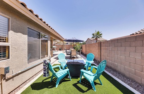 Maricopa House | Sunny Maricopa Getaway w/Private Pool + Fire Pit!