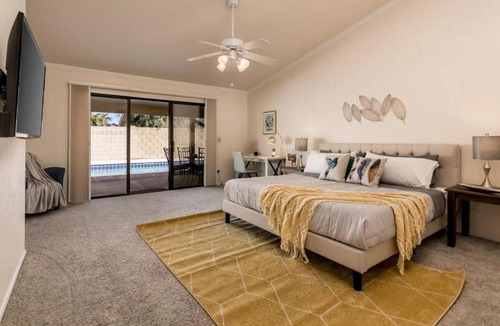East Mesa House | Sunny Oasis 4BR Pool Home with Game Room