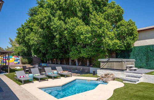 Moon Valley Vista House | SUNNY SERENDIPITY: HEATED MINI POOL + SPA + MORE