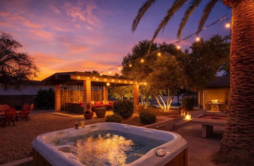 Shea North Estates House | Sunset Palms-Pool, Spa & Sports Court-Scottsdale