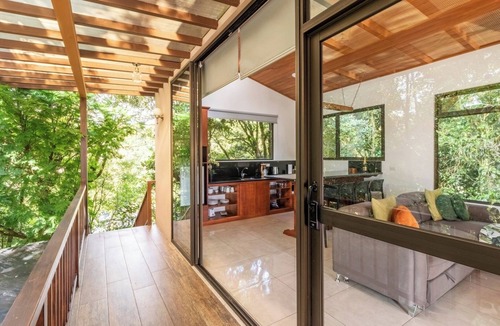 Quebrada Grande Apartment | Sunset Views Over the Cloud Forest Steps from Zip Lines, Farm & Wine