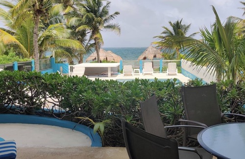 Puerto Morelos Condo | Super Sweet! And on the Beach! with Palapas! Handicapped Accessible!