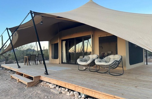 Marana RV Rental | Tent Ocotillos - occupancy near Saguaro NP