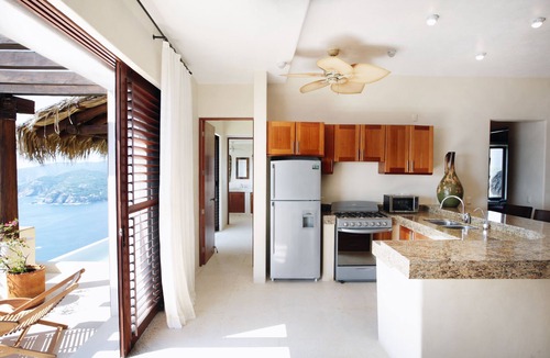 Playa Las Gatas Condo | The area’s highest point with unobstructed views of Playa Blanca & the Zihua Bay