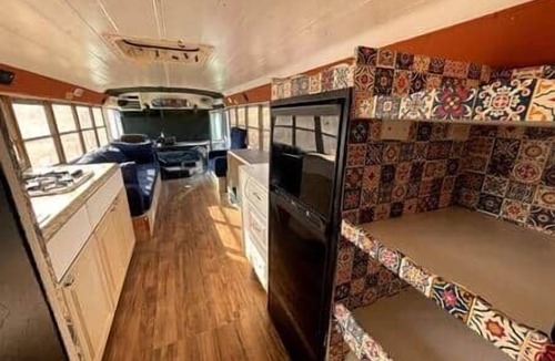 La Fortuna House | The Baja Station - Beachfront Schoolbus