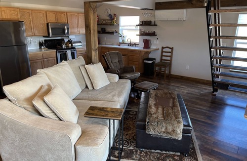 Post Falls House | The Barn: Quiet, private, close to town, hot tub & spacious views.