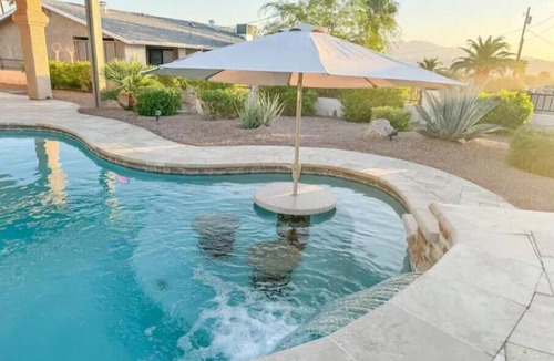 Lake Havasu City House | The Oasis at Lake Havasu - Luxury Pool/Spa - 3 BR
