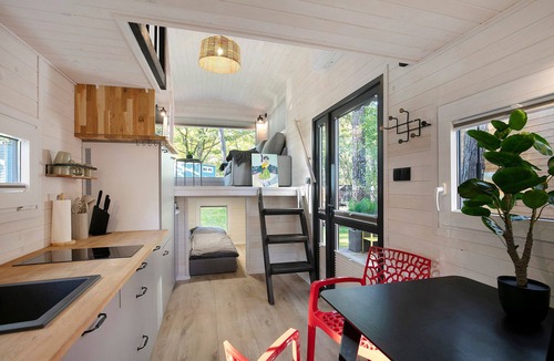 Caputh House | Tiny Home 'Tiny House Nr 4' with private terrace, Wi-Fi and air conditioning