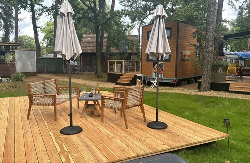Caputh House | Tiny Home 'Tiny House Nr 2' with private terrace, Wi-Fi and air conditioning