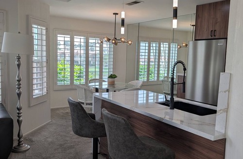 La Quinta Condo | Totally remodeled desert golf oasis & Country Club awaits!