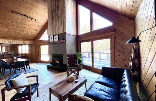 LaPorte House | Tranquil & Fun Lakefront Home by Walker on Kabekona. Spacious & Lux. King Beds.